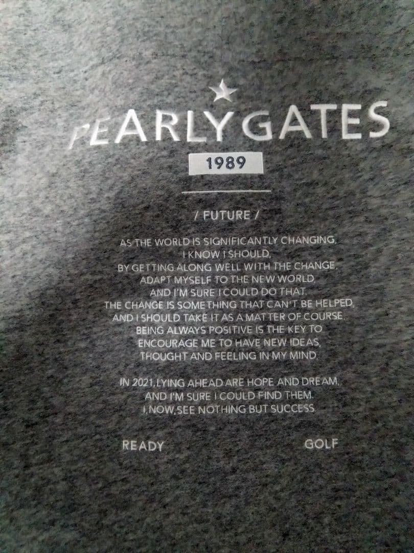 新品国内正規　PEARLY GATES パーリーゲイツ　PG刺繍ウールコート