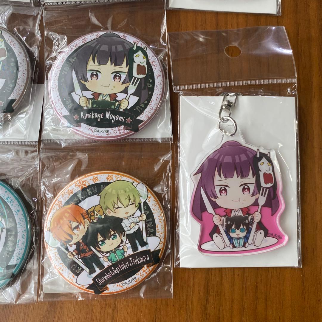 ぼくのとなりに暗黒破壊神がいます。 缶バッジ　アクリルキーホルダー