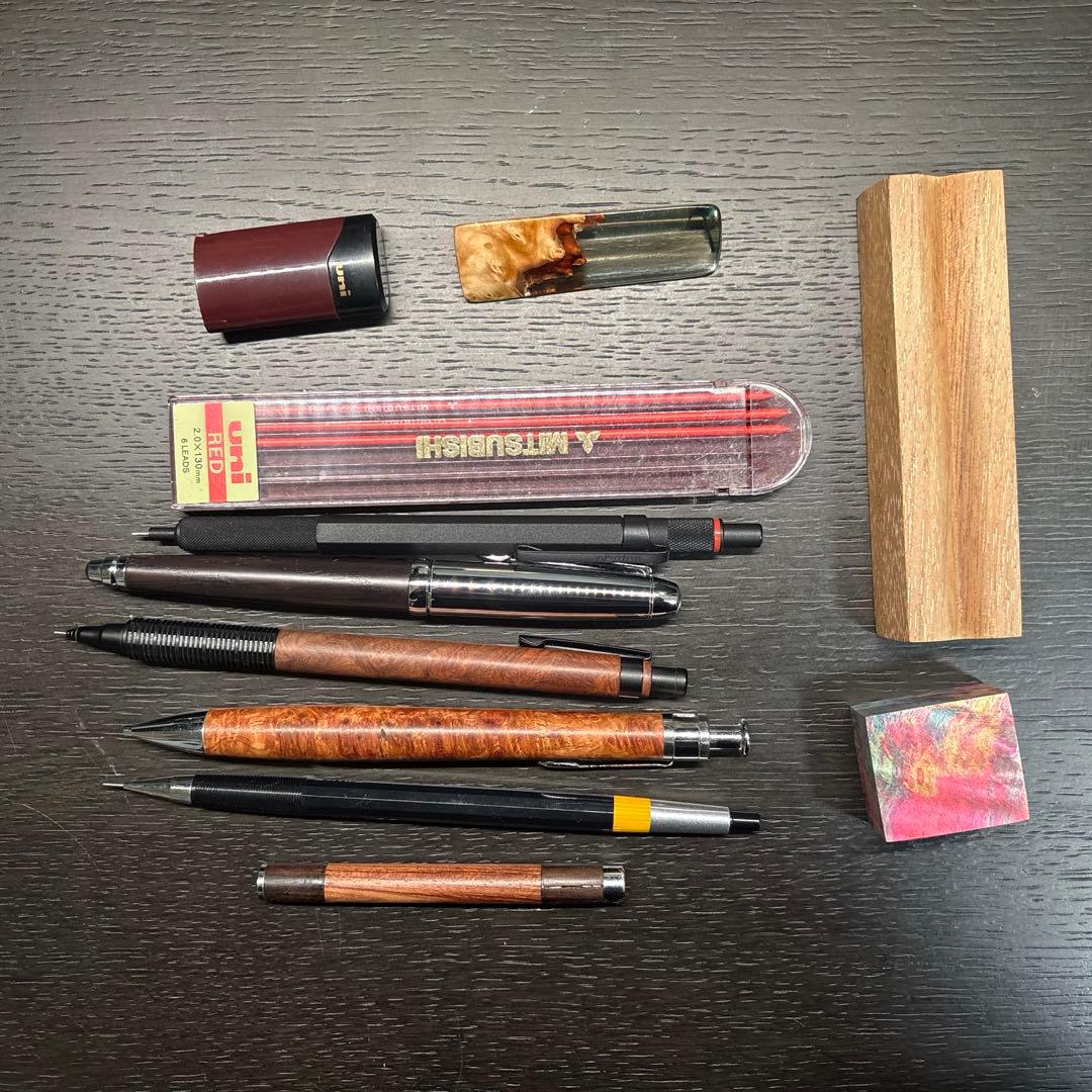 【まとめ売り】工房楔 花梨瘤・ピュアモルト5000・ロットリング・オレンズネロ他