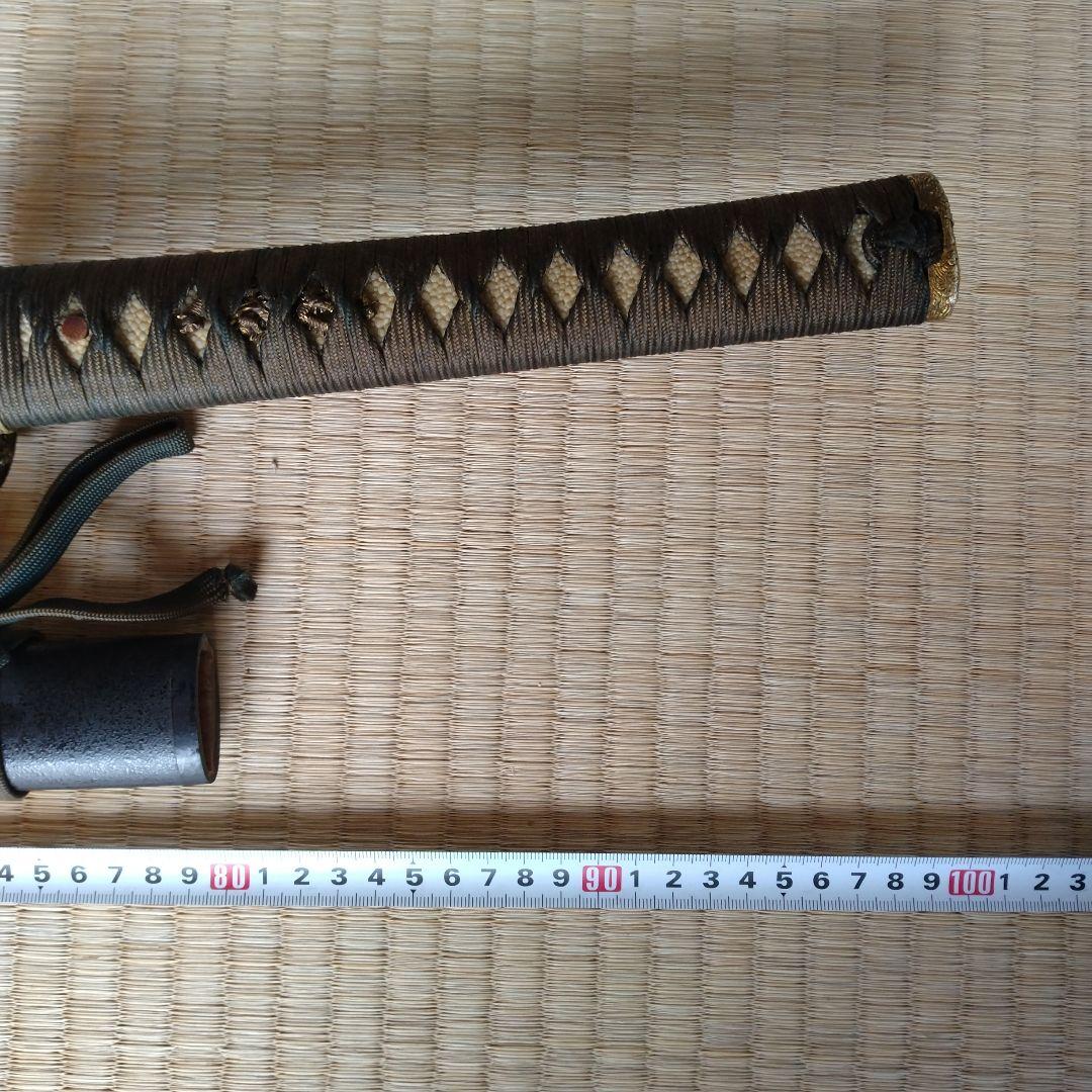 【大小】模造刀 模擬刀 2本 武具 置物 演劇 コスプレ 鍔 黒鞘