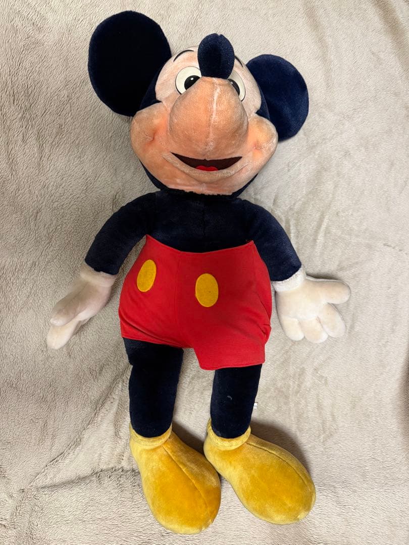 ミッキーマウス ぬいぐるみ 約90cm 1983〜1984年頃TDLで購入