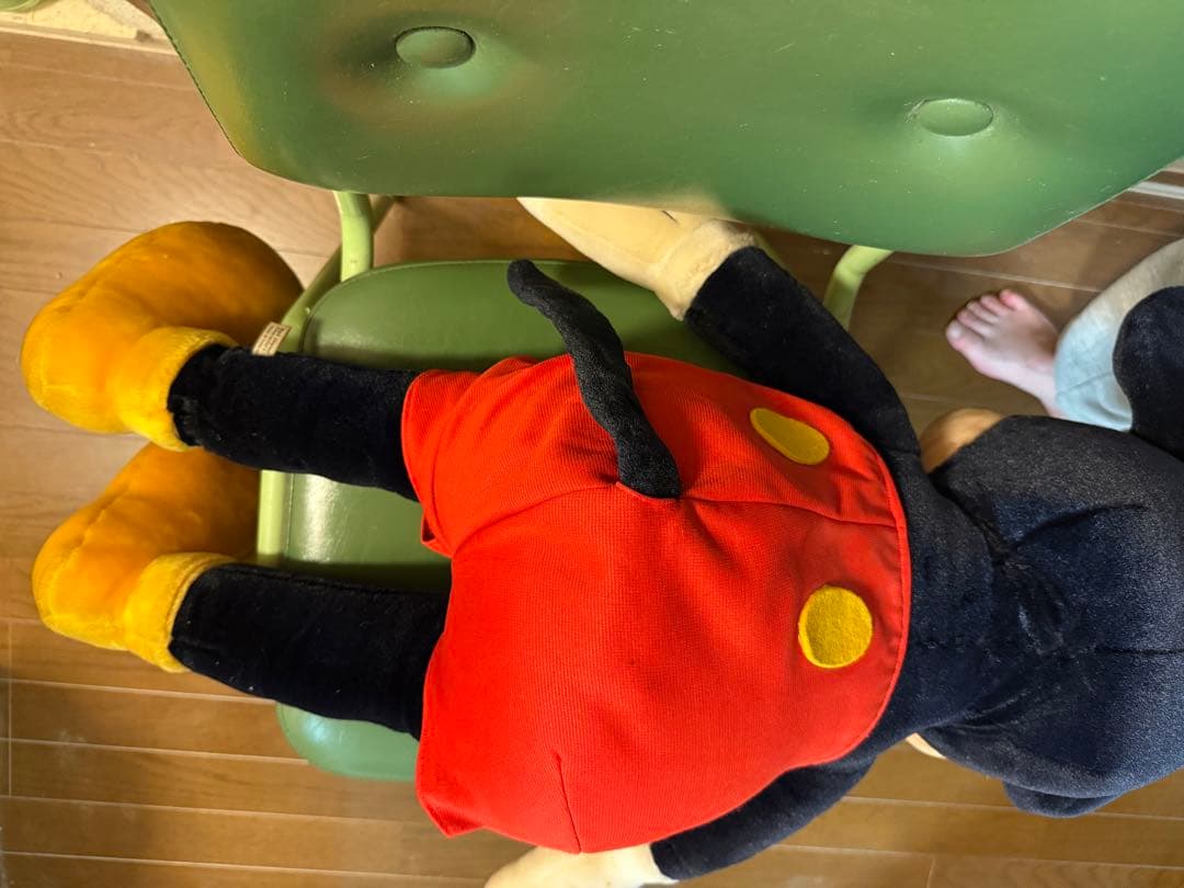 ミッキーマウス ぬいぐるみ 約90cm 1983〜1984年頃TDLで購入