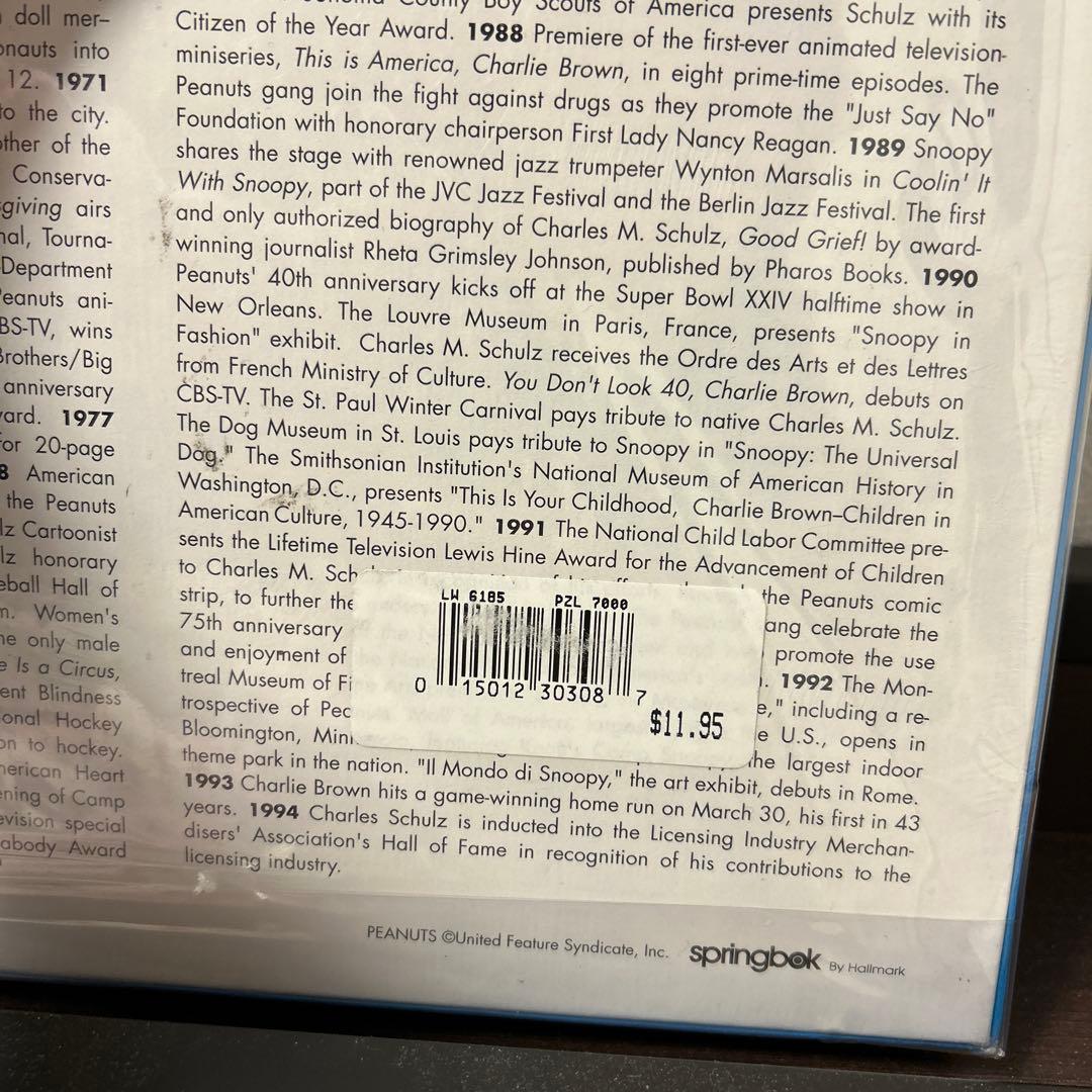レア希少★45th ピーナッツ スヌーピー　 ヴィンテージパズル レトロ1995