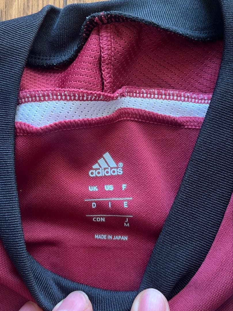 早稲田大学　体育会サッカー部　ユニフォーム　adidas Mサイズ【新品】