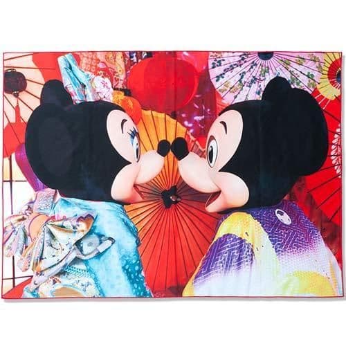 新品未使用　東京ディズニーランド　イマジニングザマジック　リバーシブルバスタオル