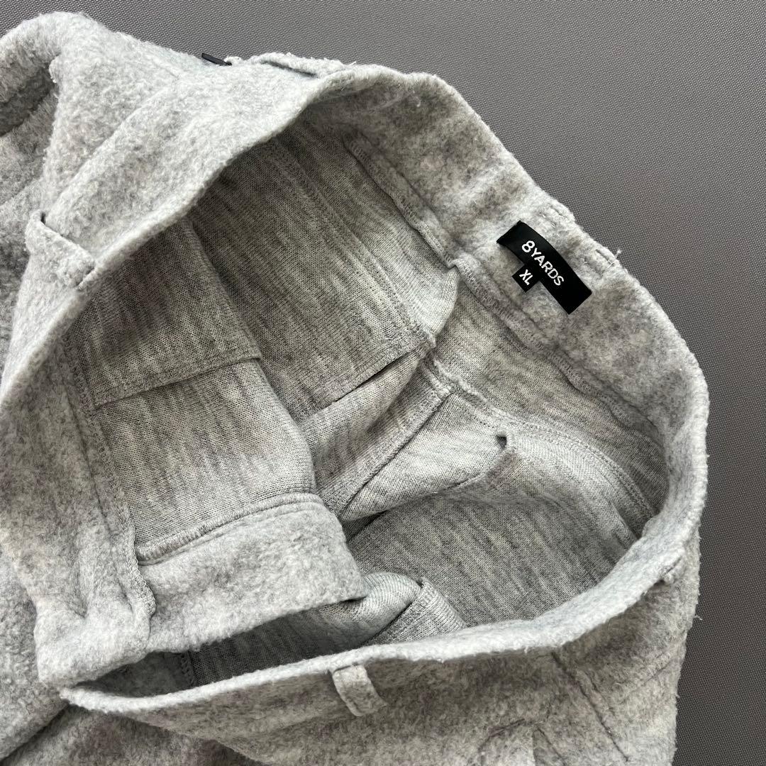 8YARDS ハチヤーズ　フリース　ゴルフパンツ　メンズ　XL 長ズボン　グレー