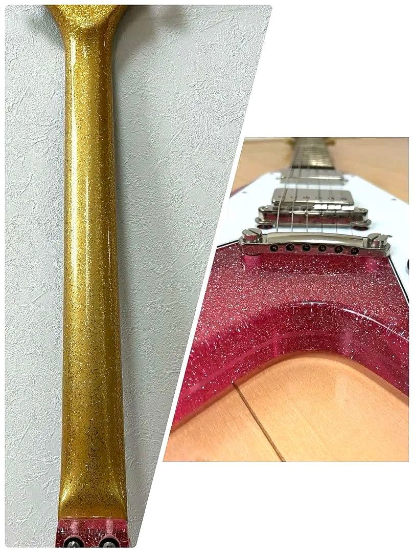 【PINKY】Burny LV150KKフライングV kenモデル セット