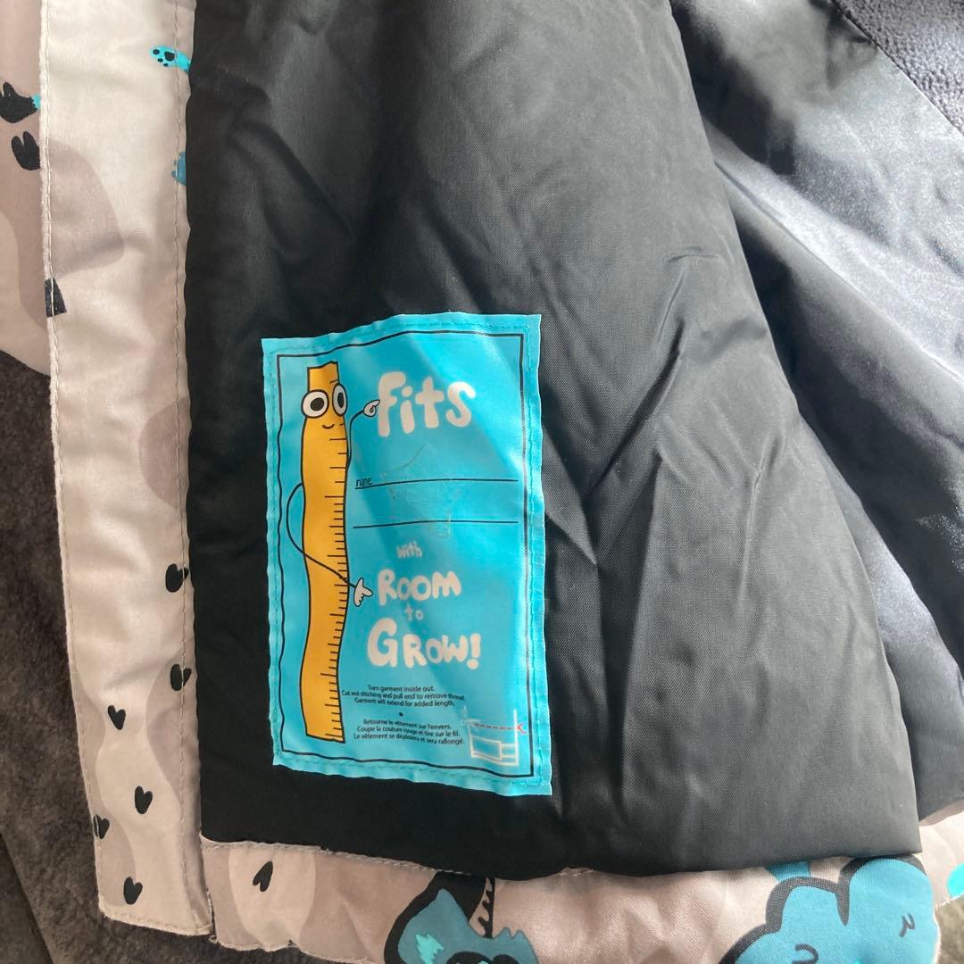 BURTON 子ども用スノーボードウェア 4T 動物柄