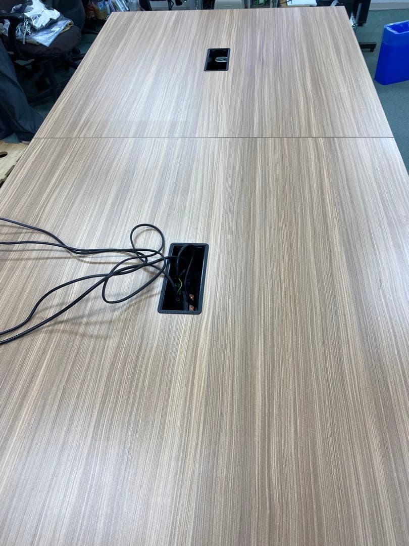 ナチュラルウッドオフィステーブル