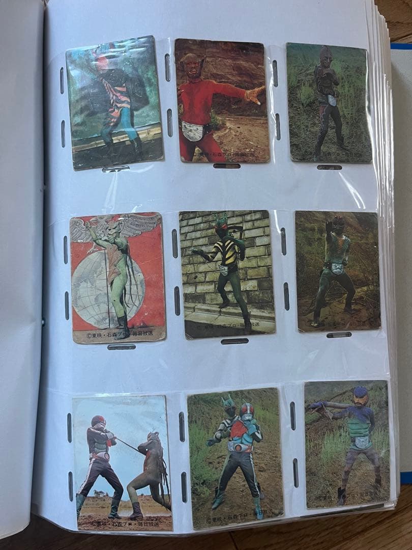 旧カルビー仮面ライダーカードセット