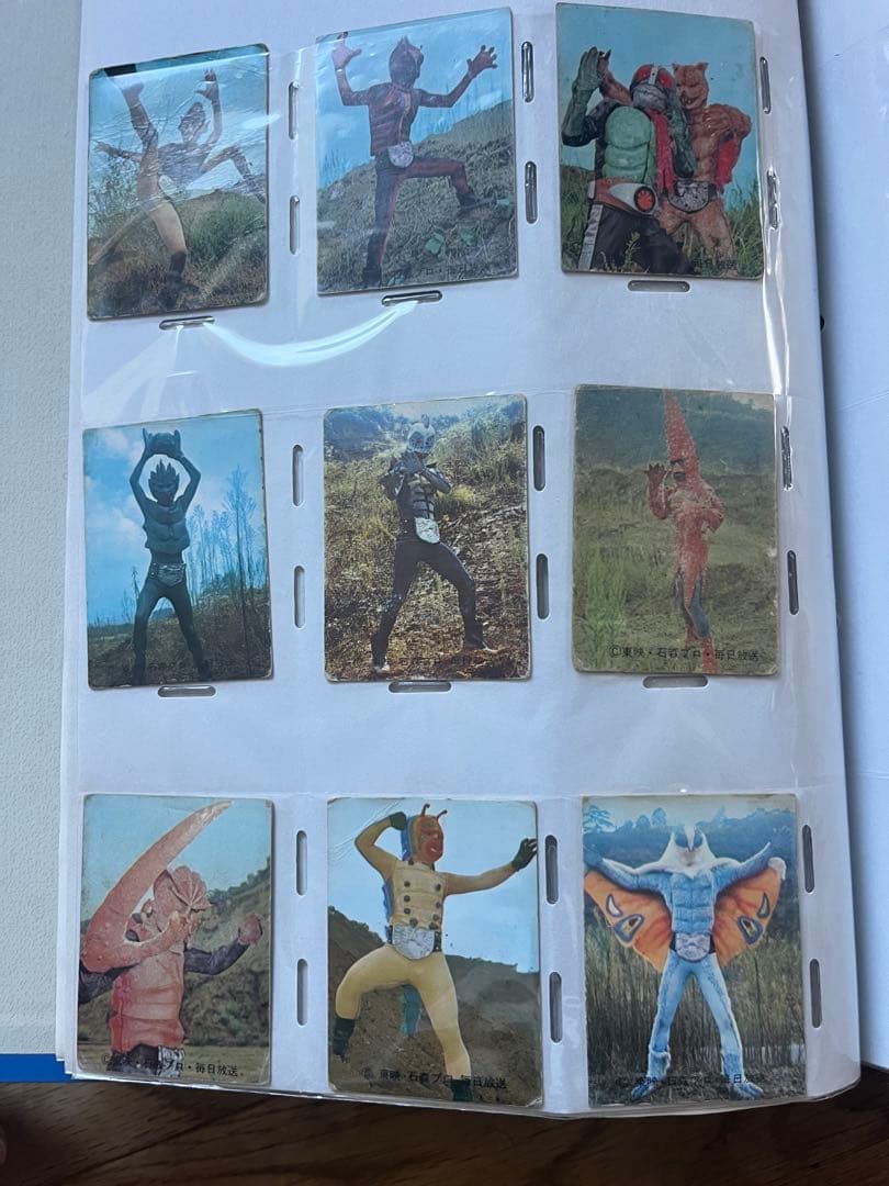 旧カルビー仮面ライダーカードセット