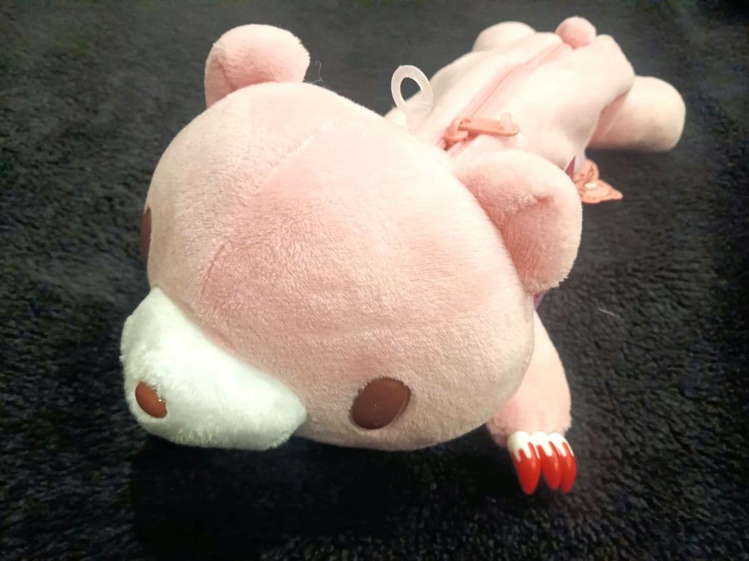 グルーミーはらばいぬいぐるみポーチ