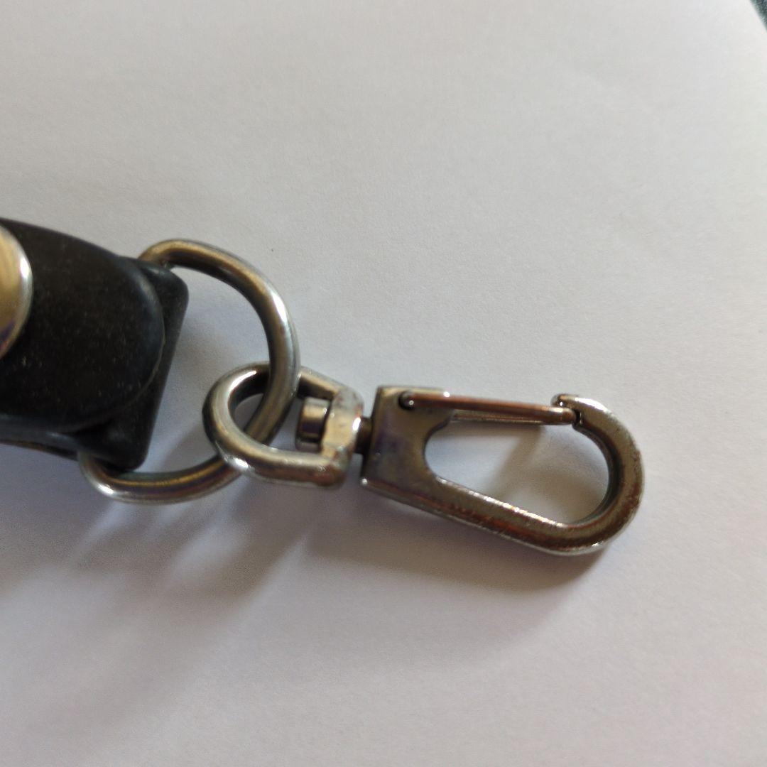 Xデビュー頃のファンクラブ レザーキーホルダー 黒 （XJAPAN）