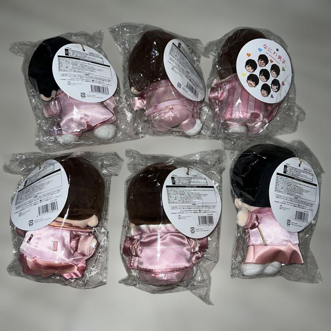 美品 なにわ男子 チビぬい アクリルスタンド 6体セット