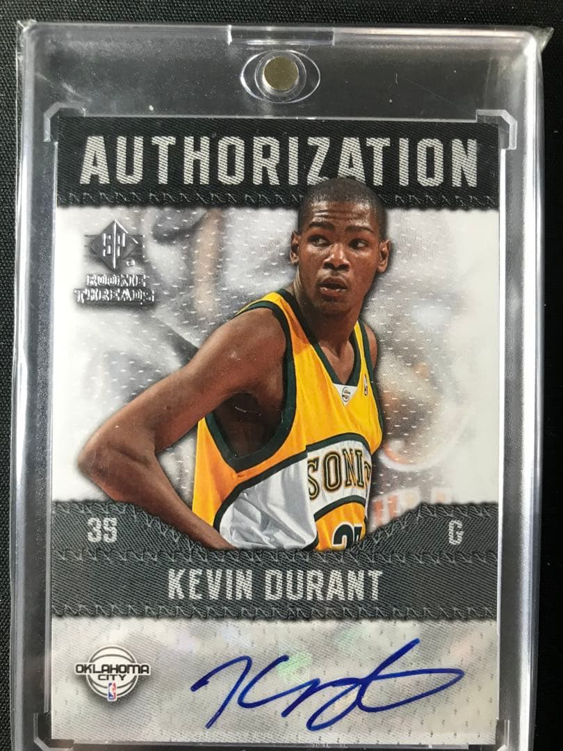 その他 Kevin Durant Authorization Autograph