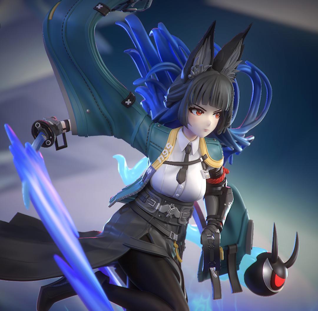 28ｃｍ　星見雅 1/7　ゼンレスゾーンゼロ　未塗装未組立　ゼンゼロ