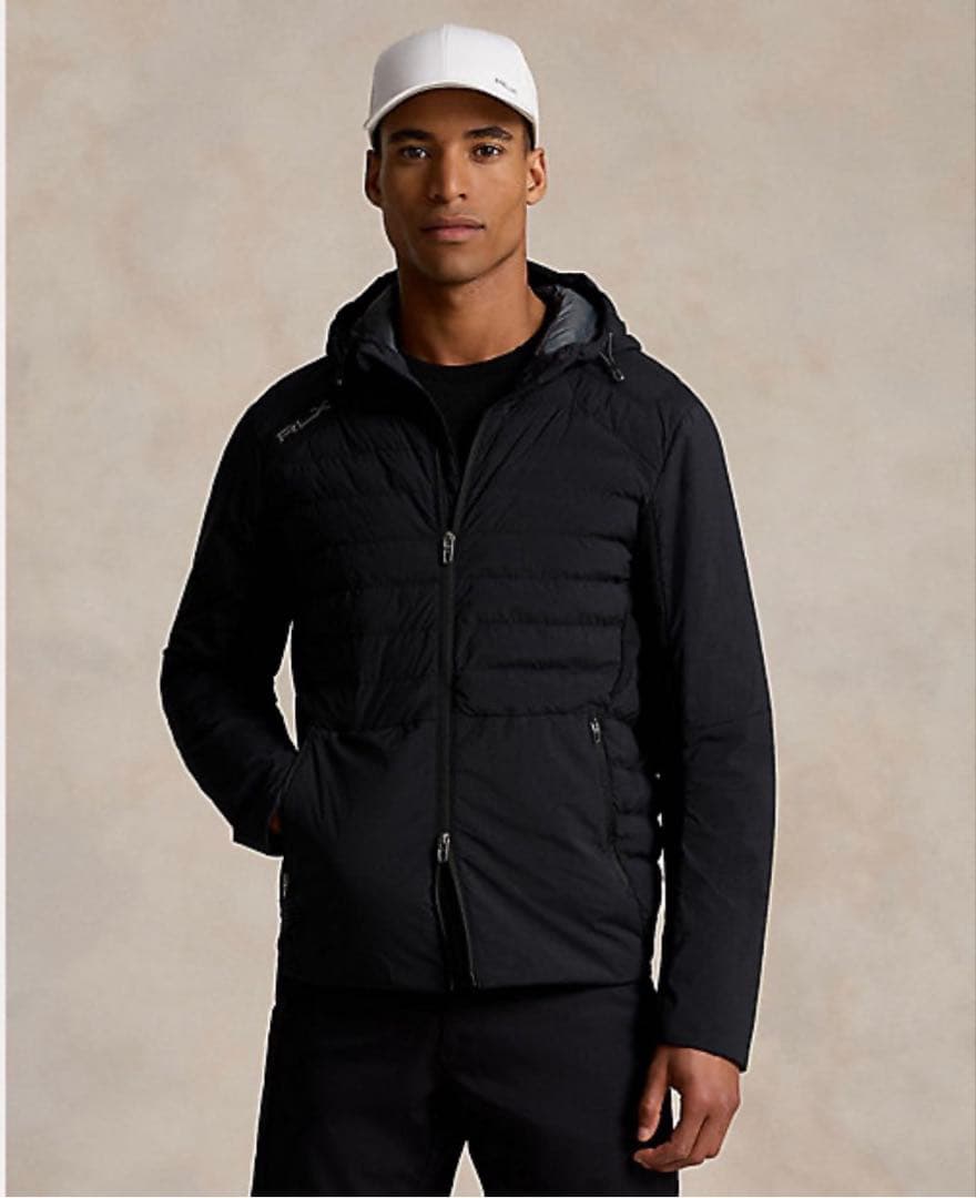 【美品1Rのみ着用】RLX ハイブリッドフーデッドジャケット Sサイズ黒 希少