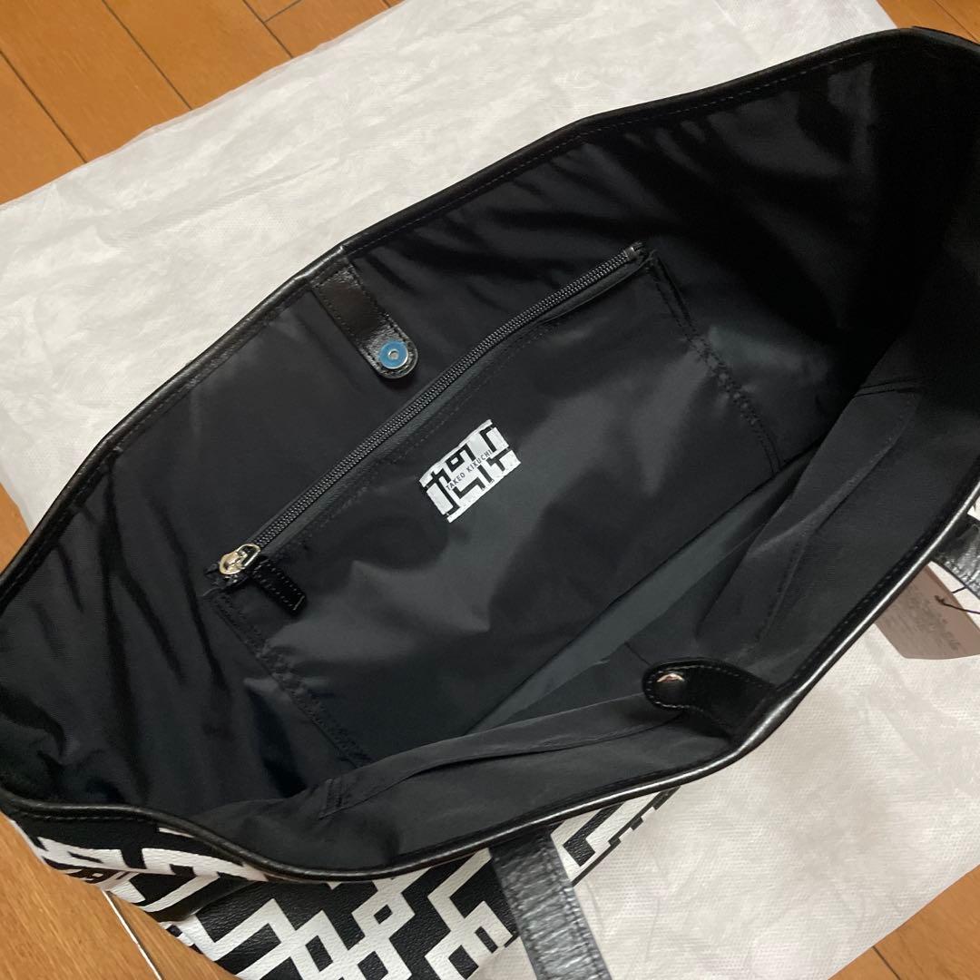 TAKEO KIKUCHI 幾何学模様トートバッグ