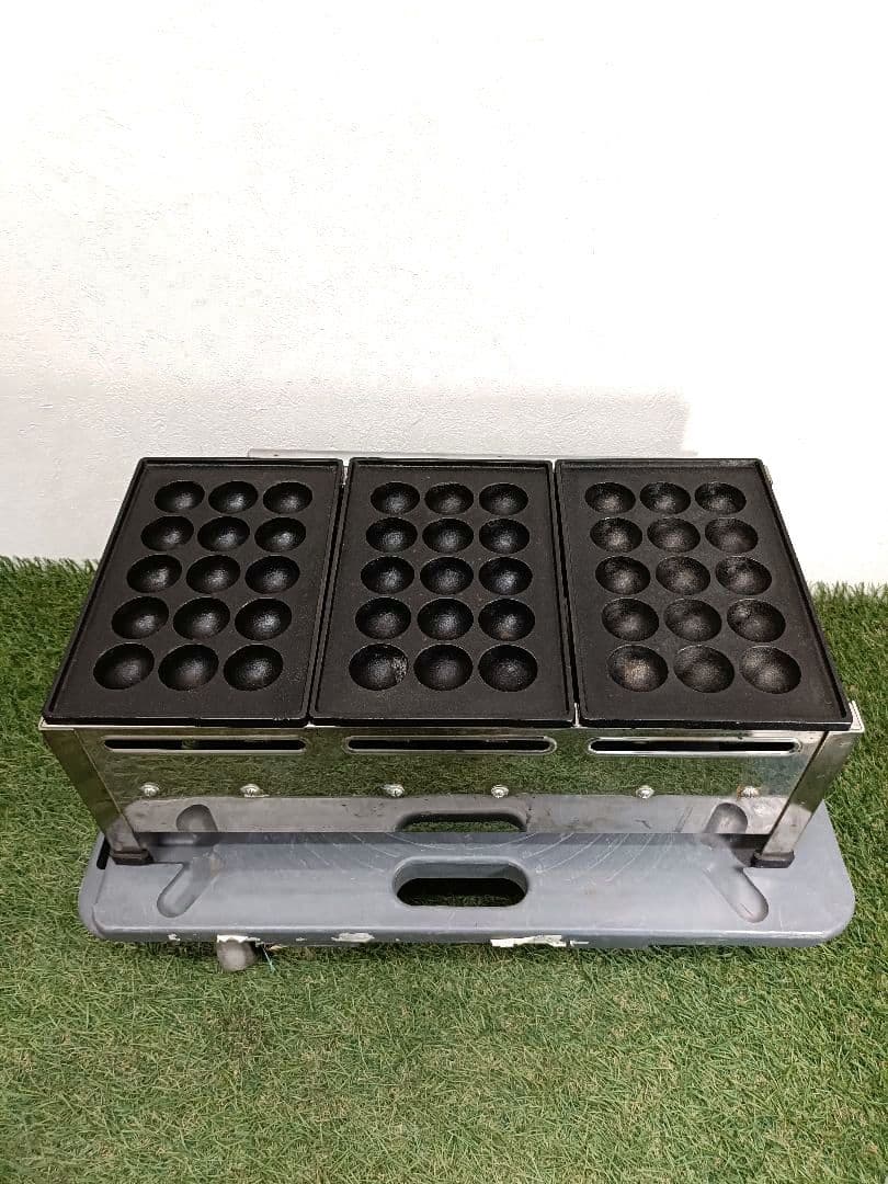 業務用 大たこ焼き 38mmφ 45穴 都市ガス 領収書 4845