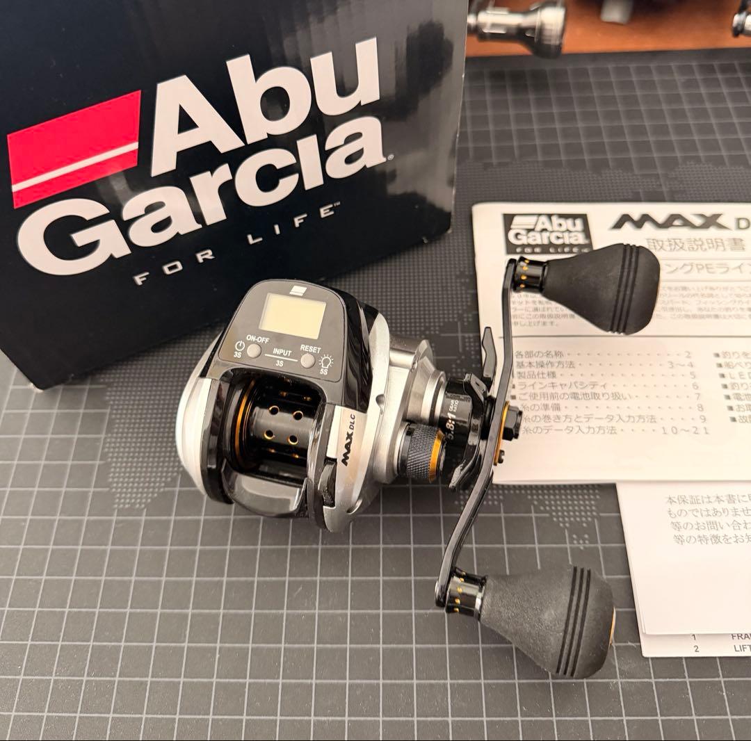 【即OK】Abu Garcia MAX DLC 右巻き