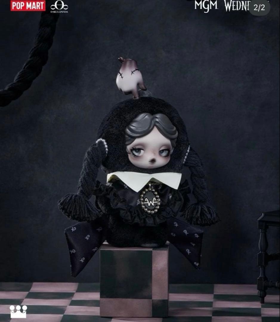 【NY限定】SKULLPANDA WEDNESDAY スカルパンダ ウェンズデー