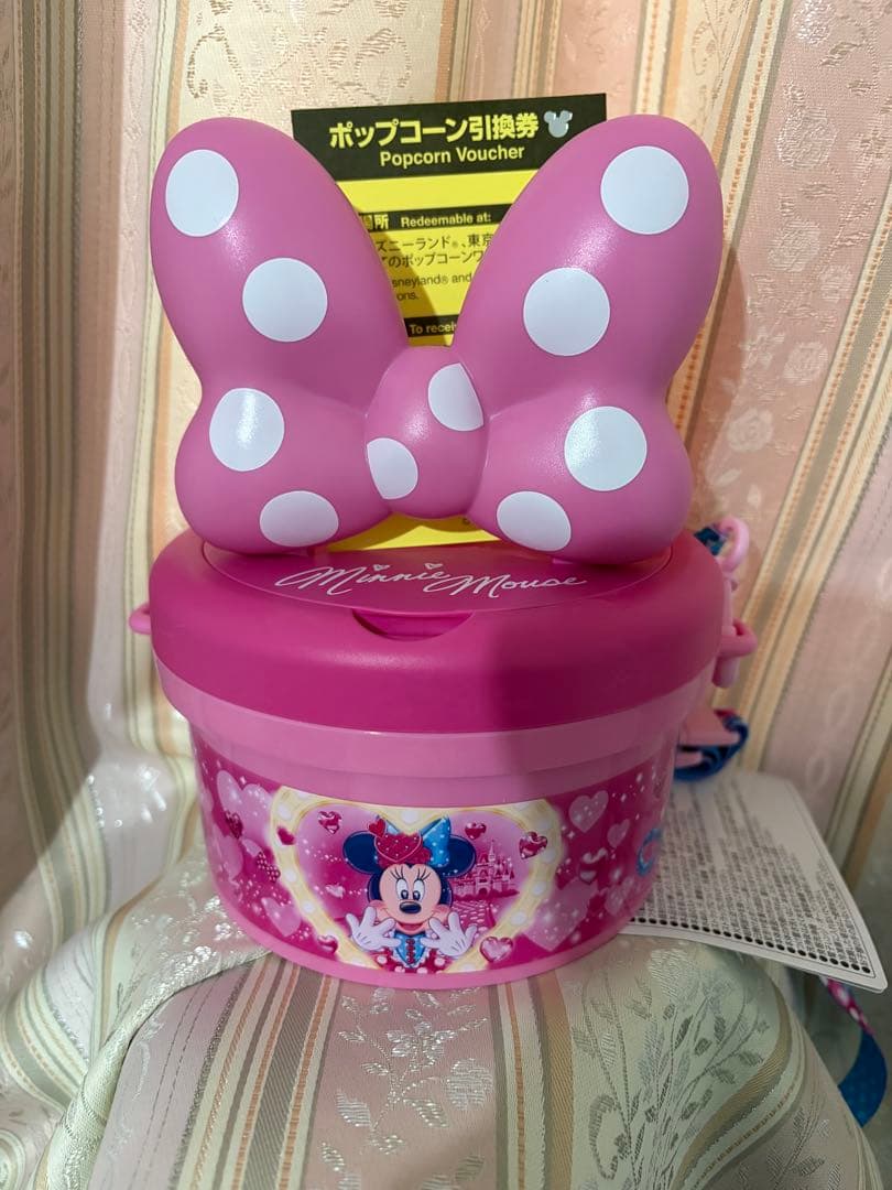 ミニパル　バケット　パルパル　ミニー　ポップコーンバケット