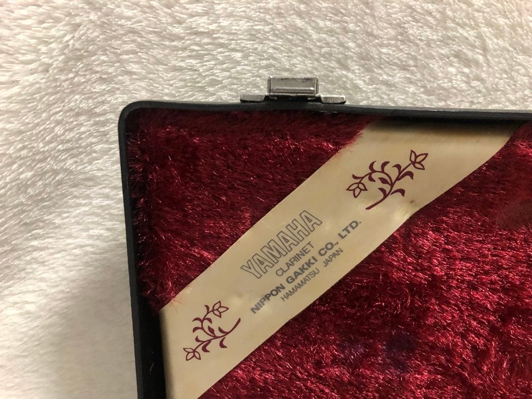 YAMAHA ヤマハ 351 クラリネット 吹奏楽 菅楽器 ケース シルバー