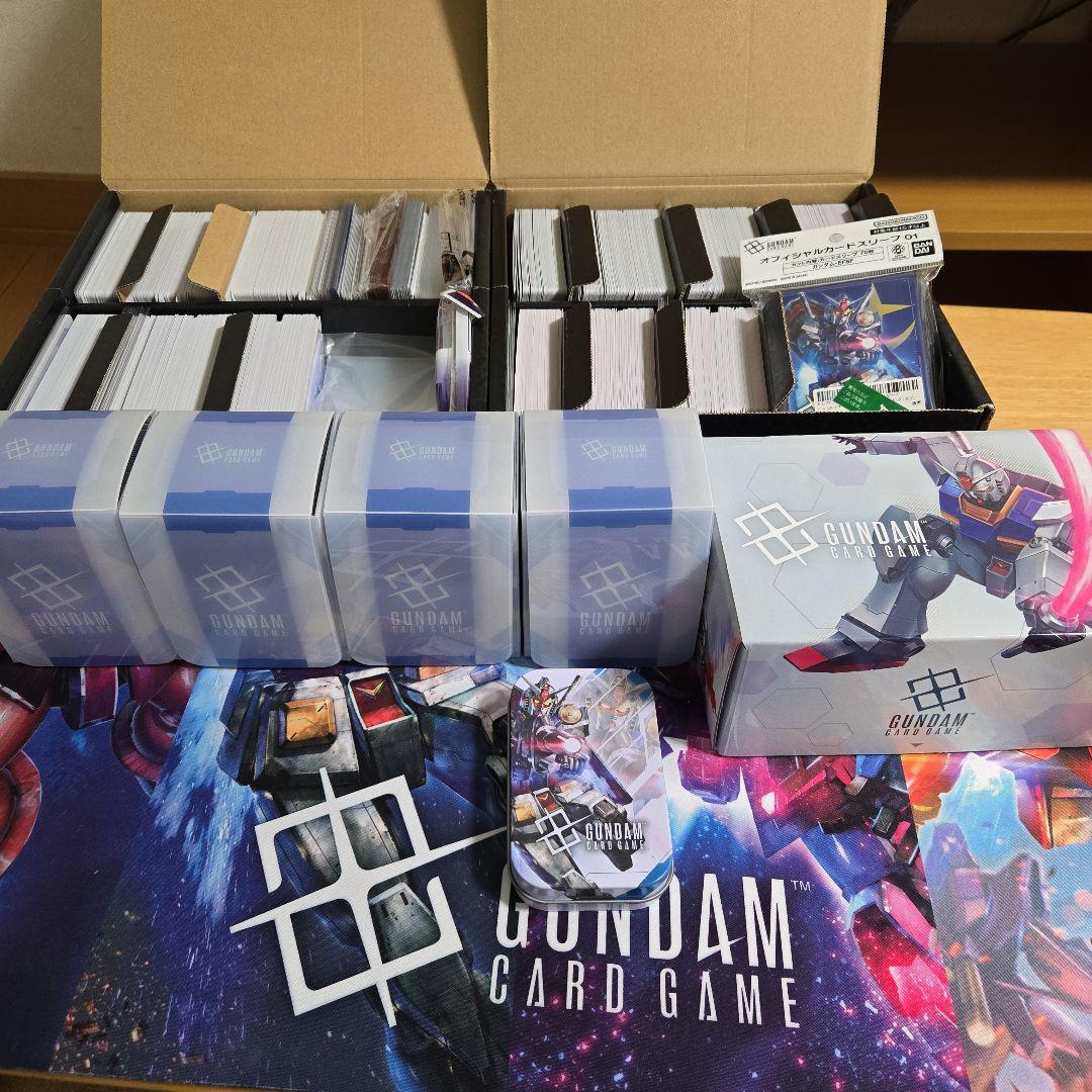 ガンダムカードゲーム　引退　まとめセット　デッキ複数あり