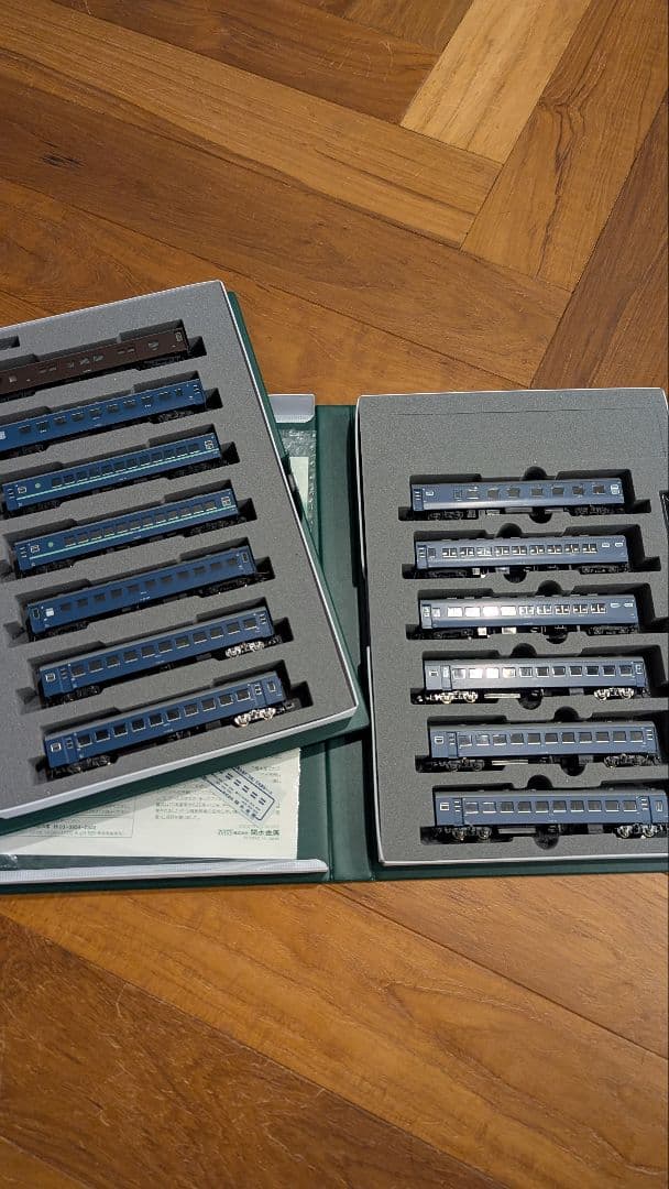 KATO10-1198.1199 10系寝台急行「日南３号」7両基本6両増結セッ