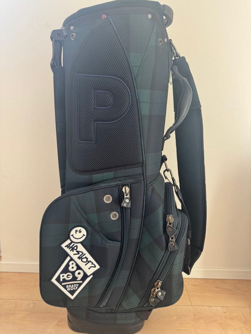 PEARLY GATES ゴルフバッグ スタンド 珍しいグリーン