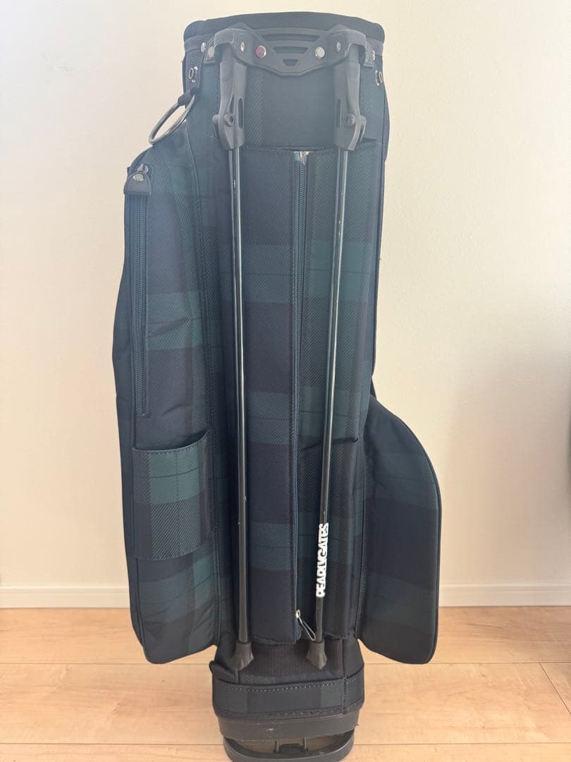 PEARLY GATES ゴルフバッグ スタンド 珍しいグリーン