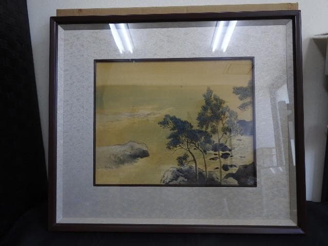 山下竹斎　風景　MA664