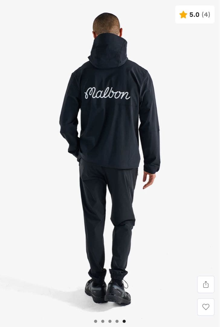 メンズウェア Malbon/Performance Full Zip Shell Jacket