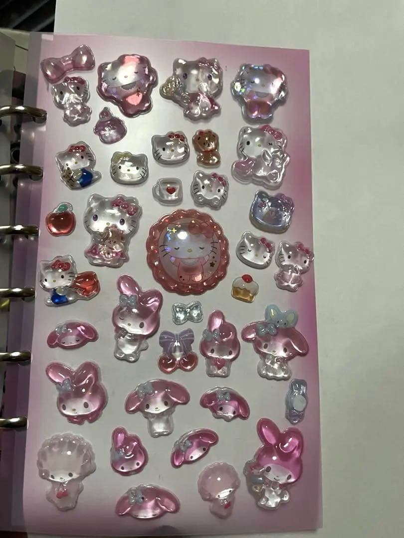 ボンボンドロップシール　うるちゅるシール　サンリオ　コレクション　完成品