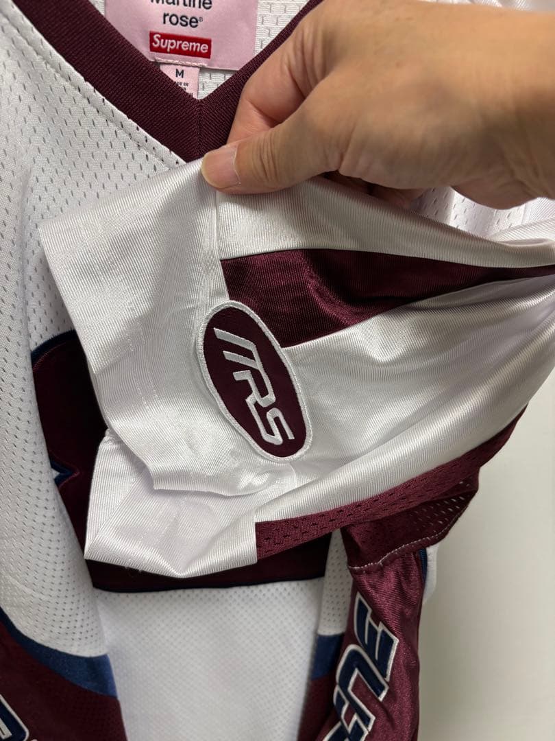 Supreme×Martine Rose Football ゲームシャツ 白 M