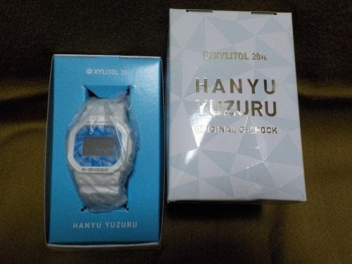 羽生結弦　Gショック　HANYU YUZURU G-SHOCK XYLITOL