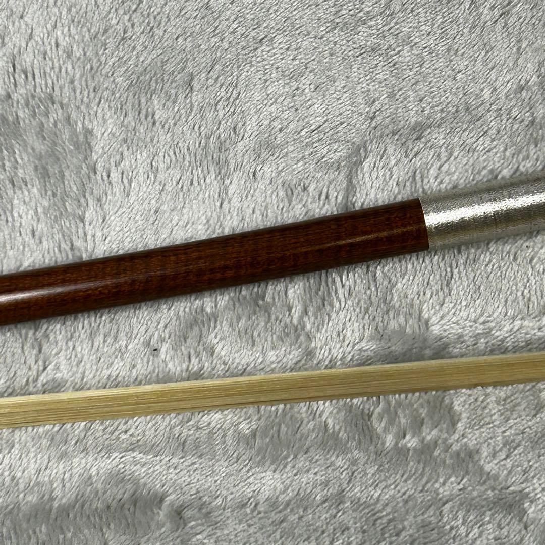 【美品】杉藤 SUGITO バイオリン弓 4/4 希少な弓ケース付き　虎杢