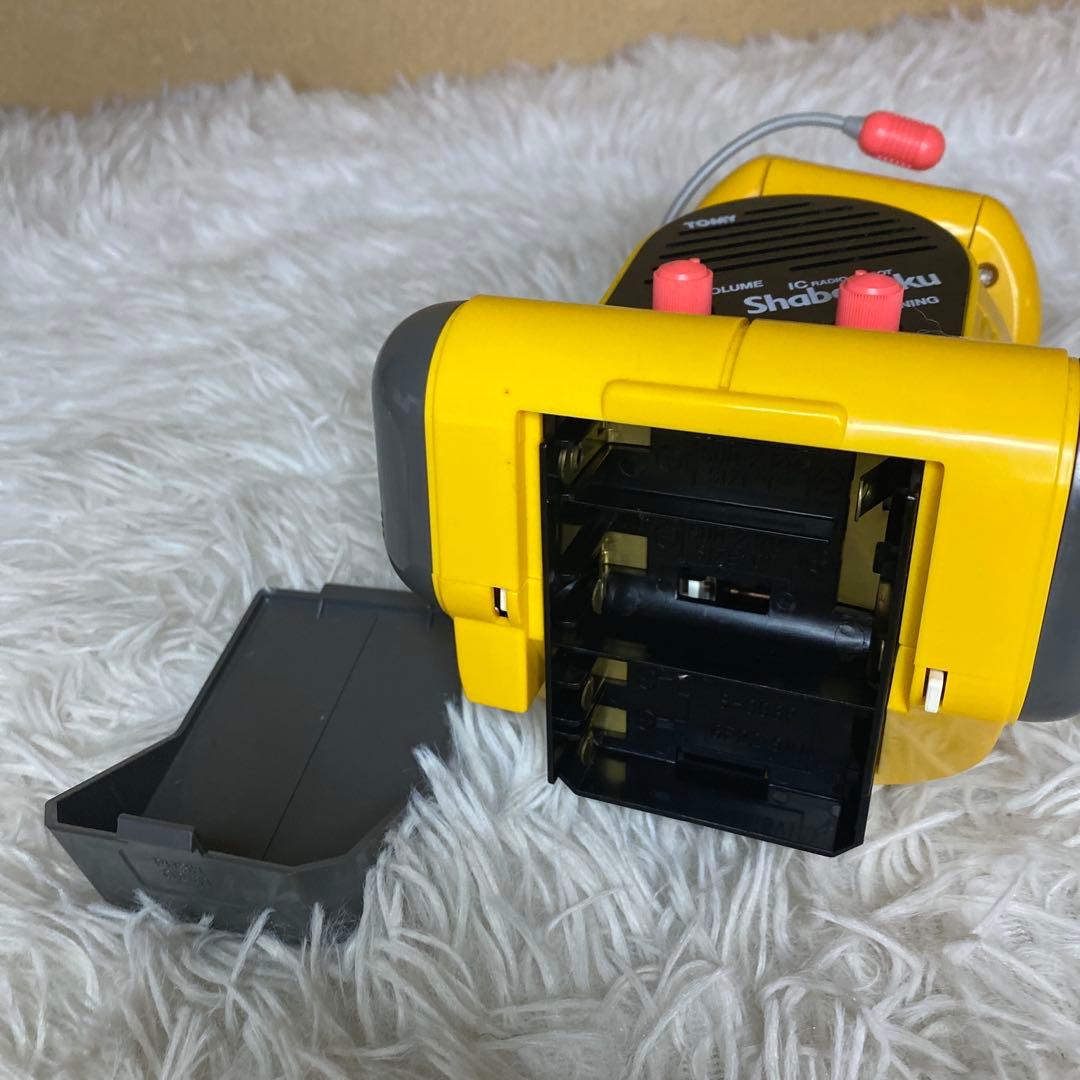 【中古(不動品)】TOMY おしゃべり　ラジオロボ　しゃべろく