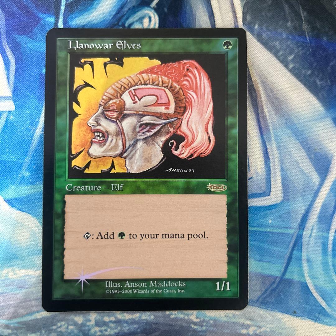 mtg ラノワールのエルフ 旧枠 foil fnmプロモ 英語 en その1