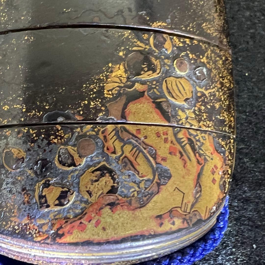 専用　江戸時代　蒔絵印籠、極上根付　60g 東Y8-0106☆2F