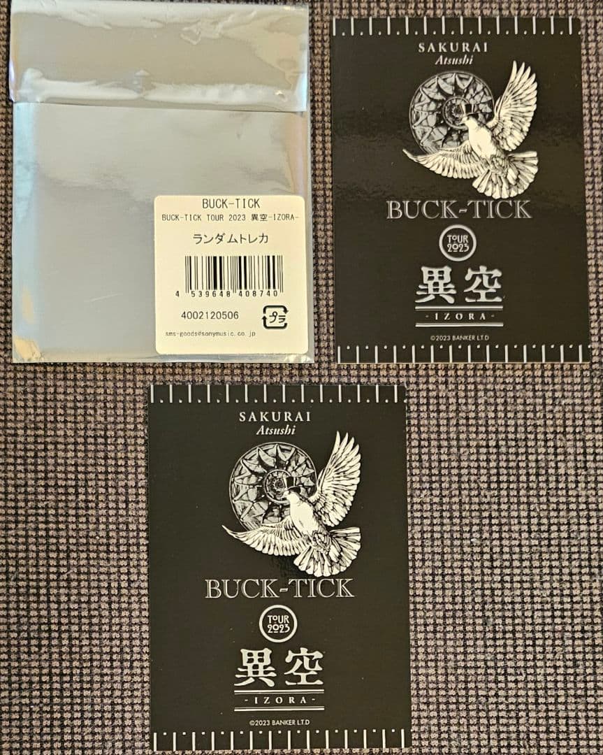 BUCK-TICK　櫻井敦司　異空　トレーディングカード