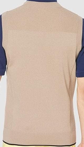 キャロウェイC23119100メンズベスト　ベージュ 　LLサイズ