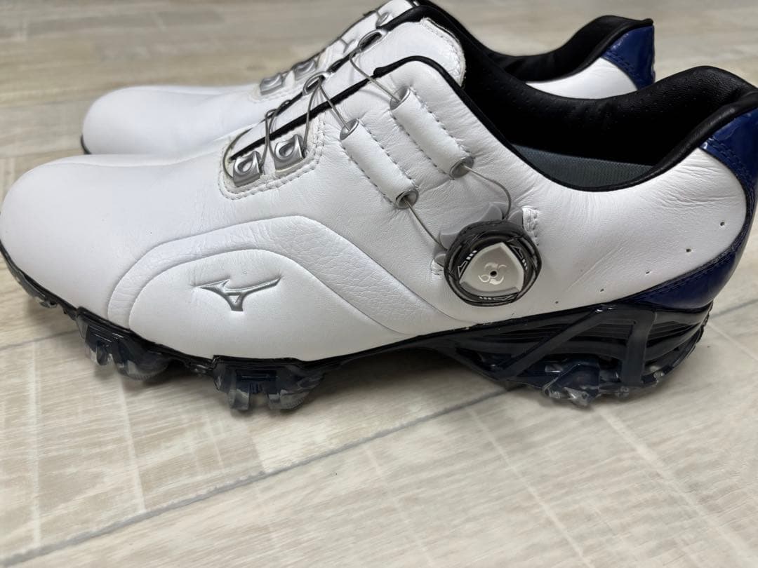 Mizuno ゴルフシューズ　ホワイト/ブルー　ホワイト/レッド　2足セット