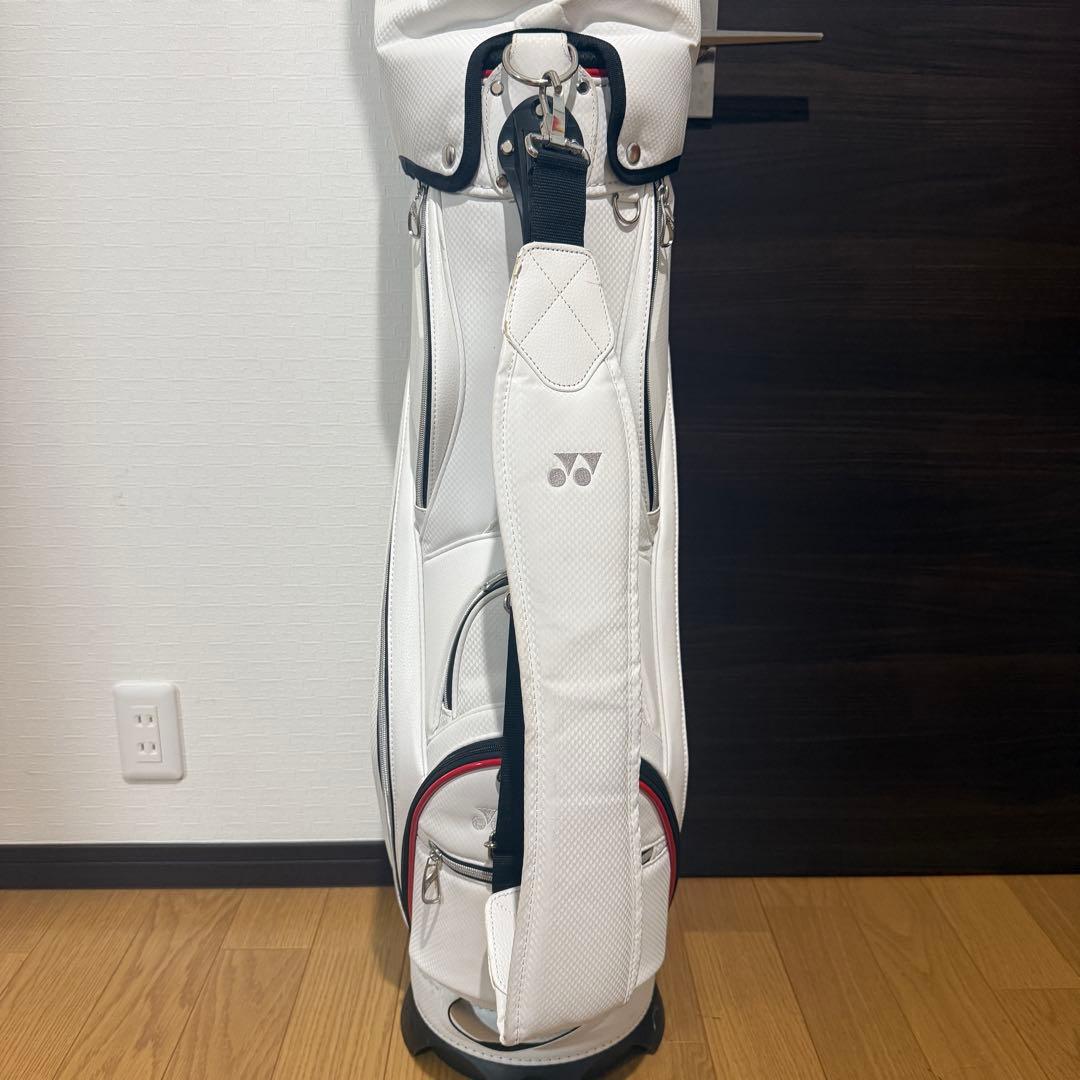 YONEX EZONE キャディバッグ ゴルフバッグ ホワイト
