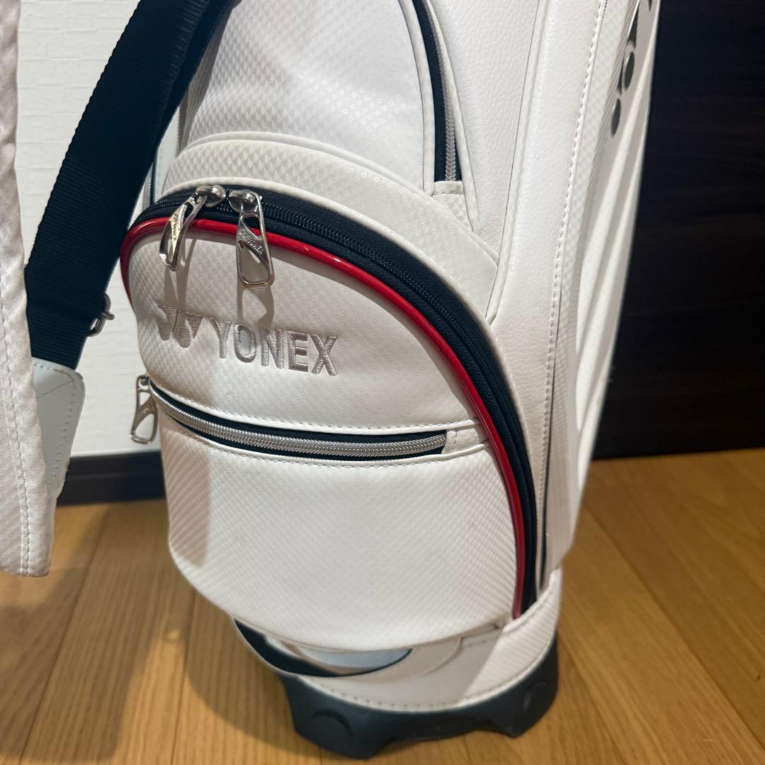 YONEX EZONE キャディバッグ ゴルフバッグ ホワイト