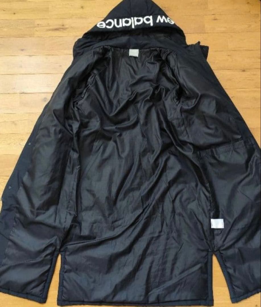 NEW BALANCE ニューバランス ベンチコート 黒 M 防寒