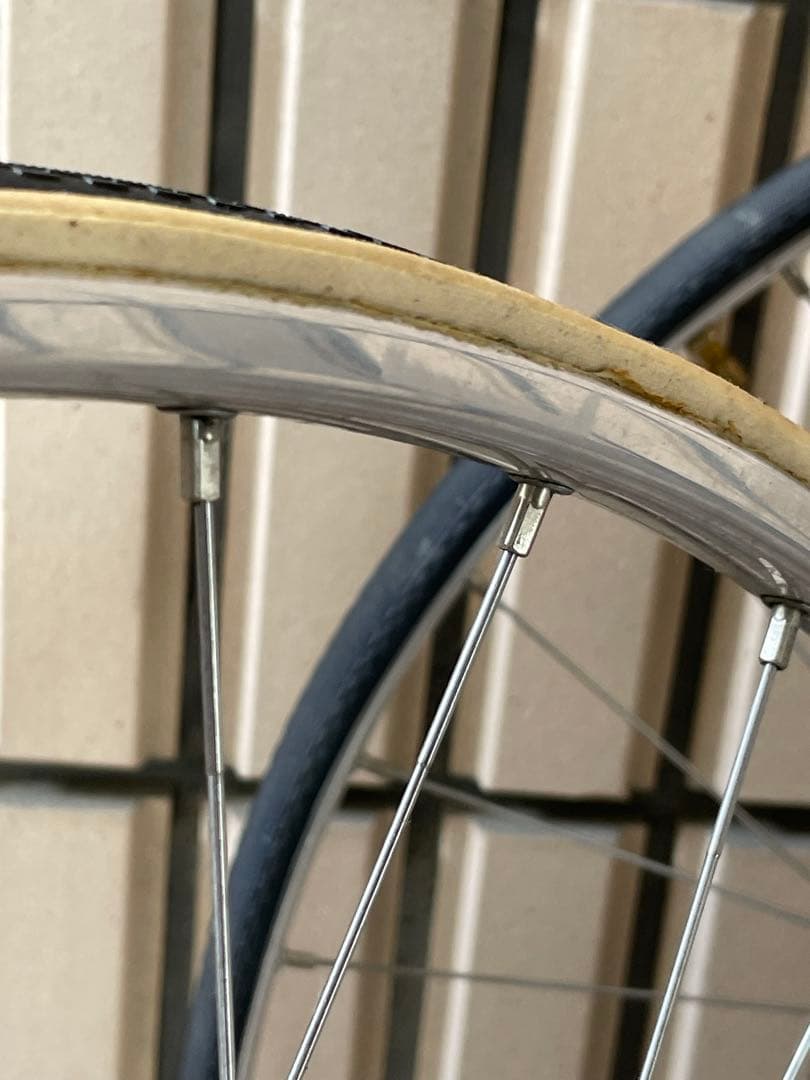 専用！ピスト 前後 ホイールセットnjsデュラエースハブ　タイヤはつきません