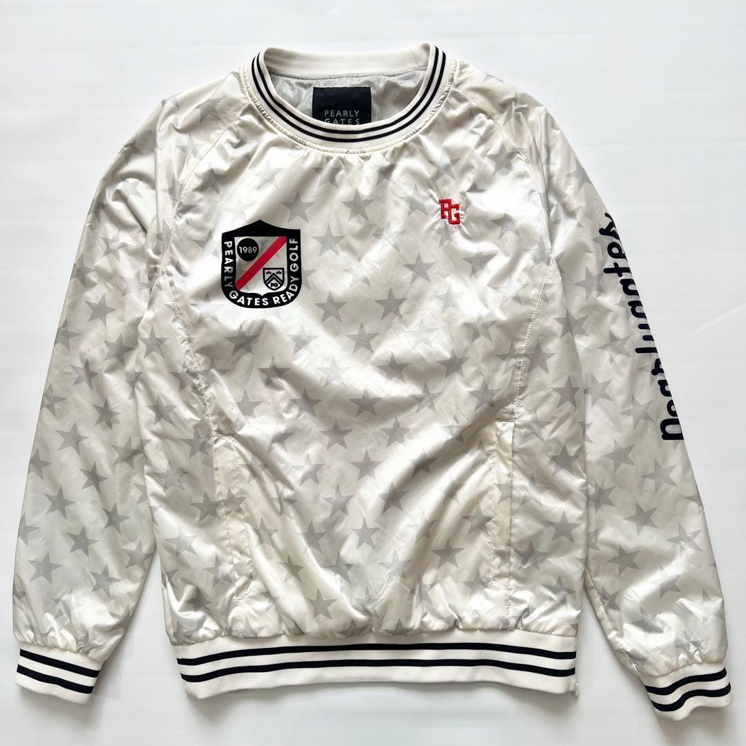 Pearly gates パーリーゲイツ　スニード　ナイロンジャケット　星柄　L