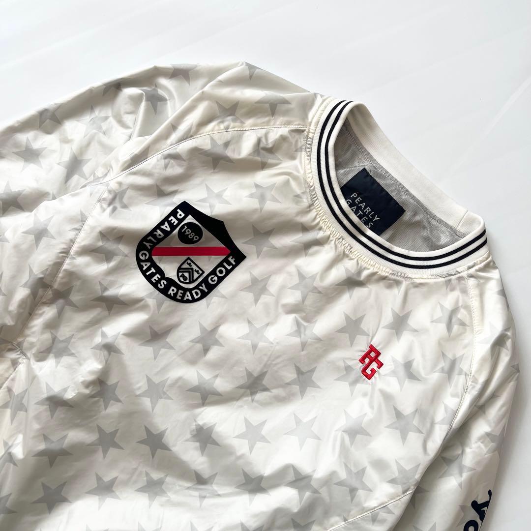 Pearly gates パーリーゲイツ　スニード　ナイロンジャケット　星柄　L