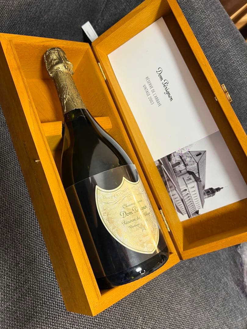 ドンペリニヨン レゼルヴドラベイ 750ml 木箱付 2003